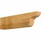Ekena Millwork Carmel Rough Sawn Rafter Tail, Western Red Cedar, 6"W x 12"H x 48"L RFT06X12X48CAR00RWR - alternate 1